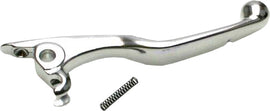 Motion Pro forged brake lever 70-9007 showing its sturdy design and sleek black finish for motorcycle braking systems.