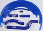 Silicone Hose Kit (Blue)
