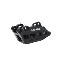 Load image into Gallery viewer, Acerbis Chain Guide Block 2.0 in black, drive chain guide component for Yamaha motorcycles, showing the product's shape and mounting holes.