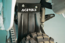 Load image into Gallery viewer, Black Acerbis Airbox Mud Flap for motorcycles, designed to protect the airbox from mud and debris.
