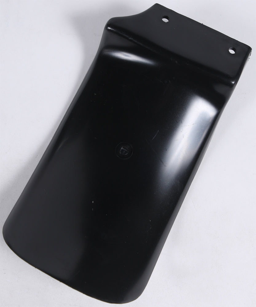 Black Acerbis Airbox Mud Flap for motorcycle, showing the durable plastic design with brand logo and mounting points.