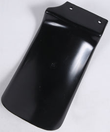Black Acerbis Airbox Mud Flap for motorcycles, featuring durable material and universal fit for off-road and dirt bikes.