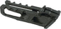 Black Acerbis chain guide for motorcycles, model 21149-70001, shown in close-up with mounting details and textured surface.