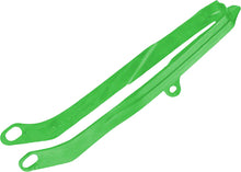 Charger l'image dans la galerie, Green Acerbis chain slider for motorcycles, model 21418-00006, designed to protect and guide the chain.