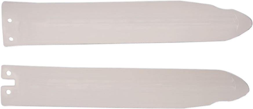 Acerbis natural fork guard for motorcycle suspension, designed to protect forks from debris and damage.