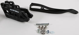 Acerbis Guide/Slider Kit 2.0 in black, motorcycle protection component with durable construction and installation parts.