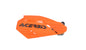 Acerbis Linear Handguard in orange and black, motorcycle handlebar protection with durable plastic construction