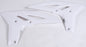 White Acerbis radiator shrouds for motocross bikes, with sleek design and branding visible in the image.