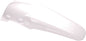 Acerbis white rear fender for motorcycles, showing its sleek curved design and mounting points.