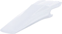 Load image into Gallery viewer, Acerbis white rear fender for motocross or dirt bikes, made of durable plastic with mounting points visible.