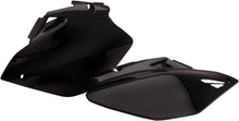 Load image into Gallery viewer, Black Acerbis side panels for motorcycle, model 1591-3905, featuring durable plastic construction and sleek design.