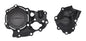 Acerbis X-Power Kit Hon Black 28568-40001, motorcycle handlebar kit with black components, shown in close-up view.