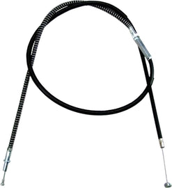 Motion Pro black vinyl clutch cable 70-3018, hydraulic control line for motorcycle clutch systems, with detailed black vinyl coating.
