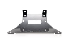 Charger l'image dans la galerie, Warn winch mount bracket, model 619-108170, showcasing sturdy steel construction and compatibility with Warn winches for off-road vehicles.