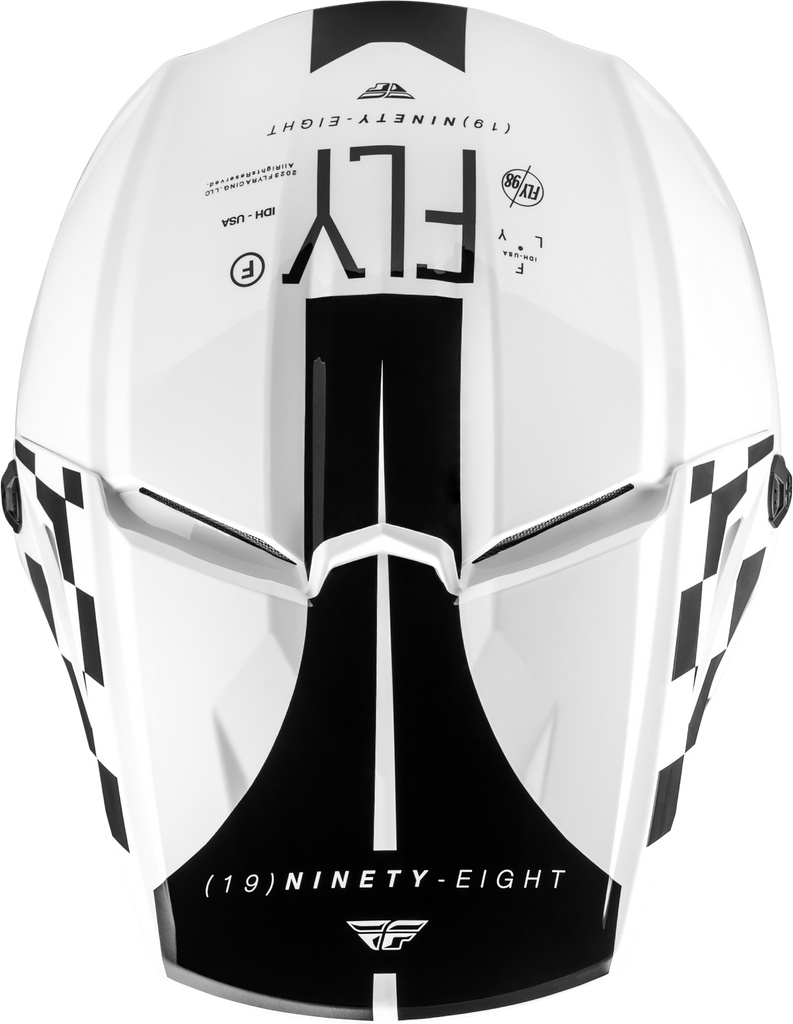Kinetic Lite Rival Helmet Gloss White/Black Xl