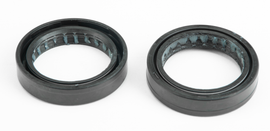 ProX Racing Parts Pr/Fork Seals 68-2422 for motorcycle suspension, showing black rubber fork seals on a white background.