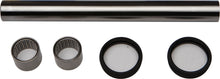 Load image into Gallery viewer, All Balls swingarm bearing kit 22-81187 for motorcycle suspension, showing the set of bearings and seals in the image.