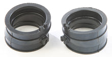 Load image into Gallery viewer, K&amp;L Carburetor Boot/Holder for intake and fuel system, shown in black with flexible rubber material and mounting features.