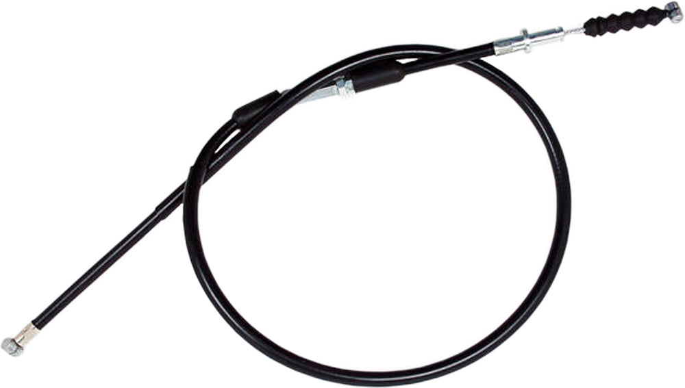 Motion Pro black vinyl clutch cable 70-3303 with metal fittings, designed for motorcycle hydraulic control lines.