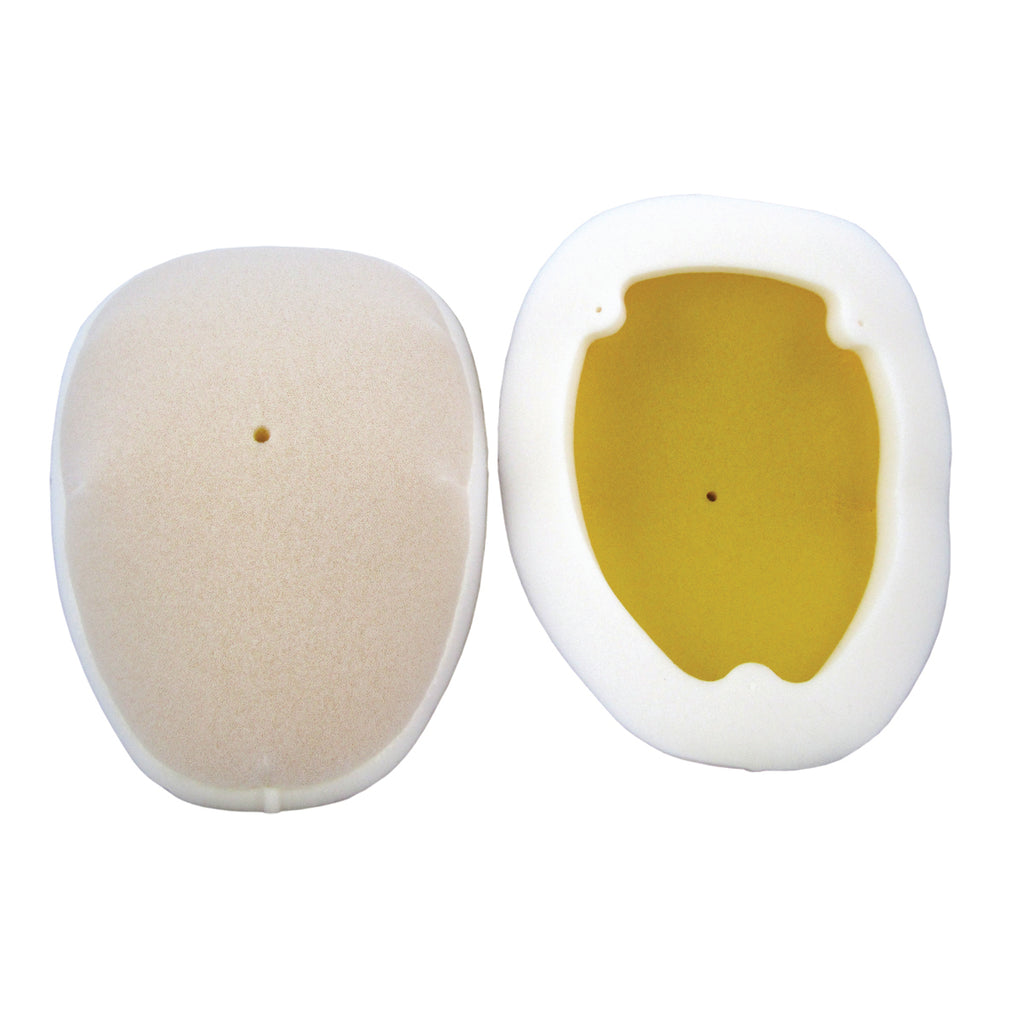 No Toil air filter for Husaberg models 2009-2010, high-performance motorcycle air filter with detailed pleats and durable construction.
