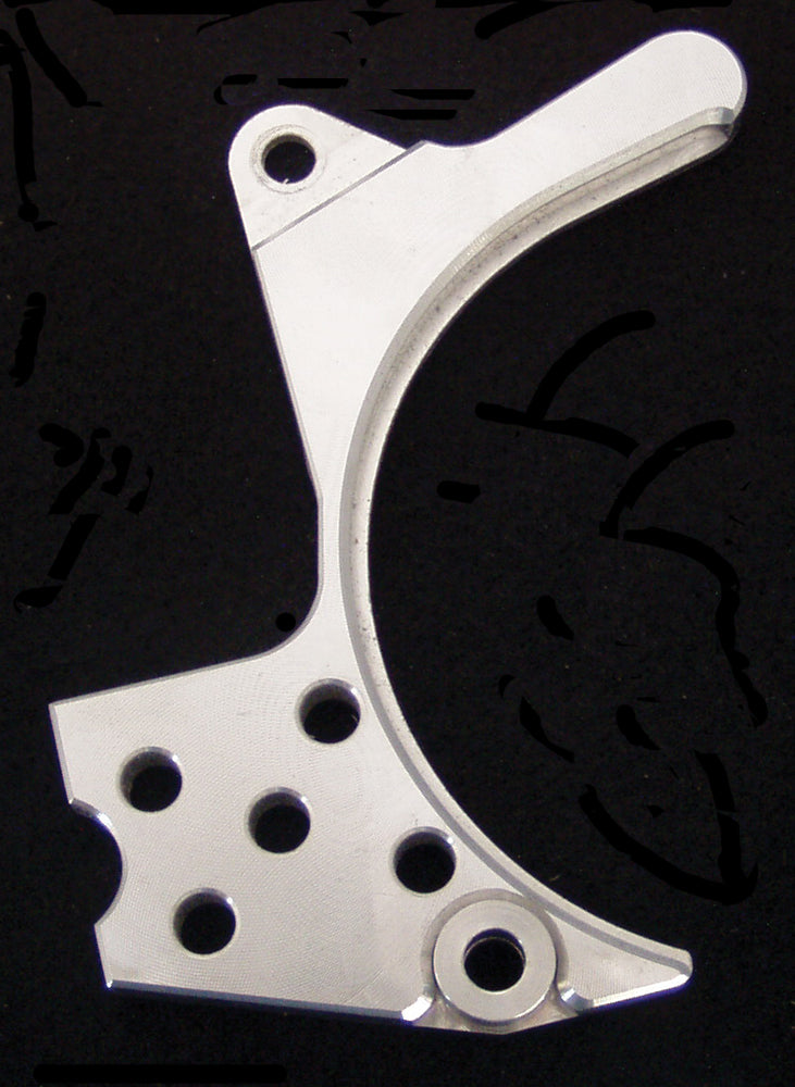 ModQuad Billet Aluminum Engine Case Saver for 28-41358 model, showcasing durable, precision-machined black aluminum protection.