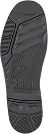 Black Alpine Star Tech-1 outsole in size 15 showing the textured rubber tread and detailed branding on the sole.