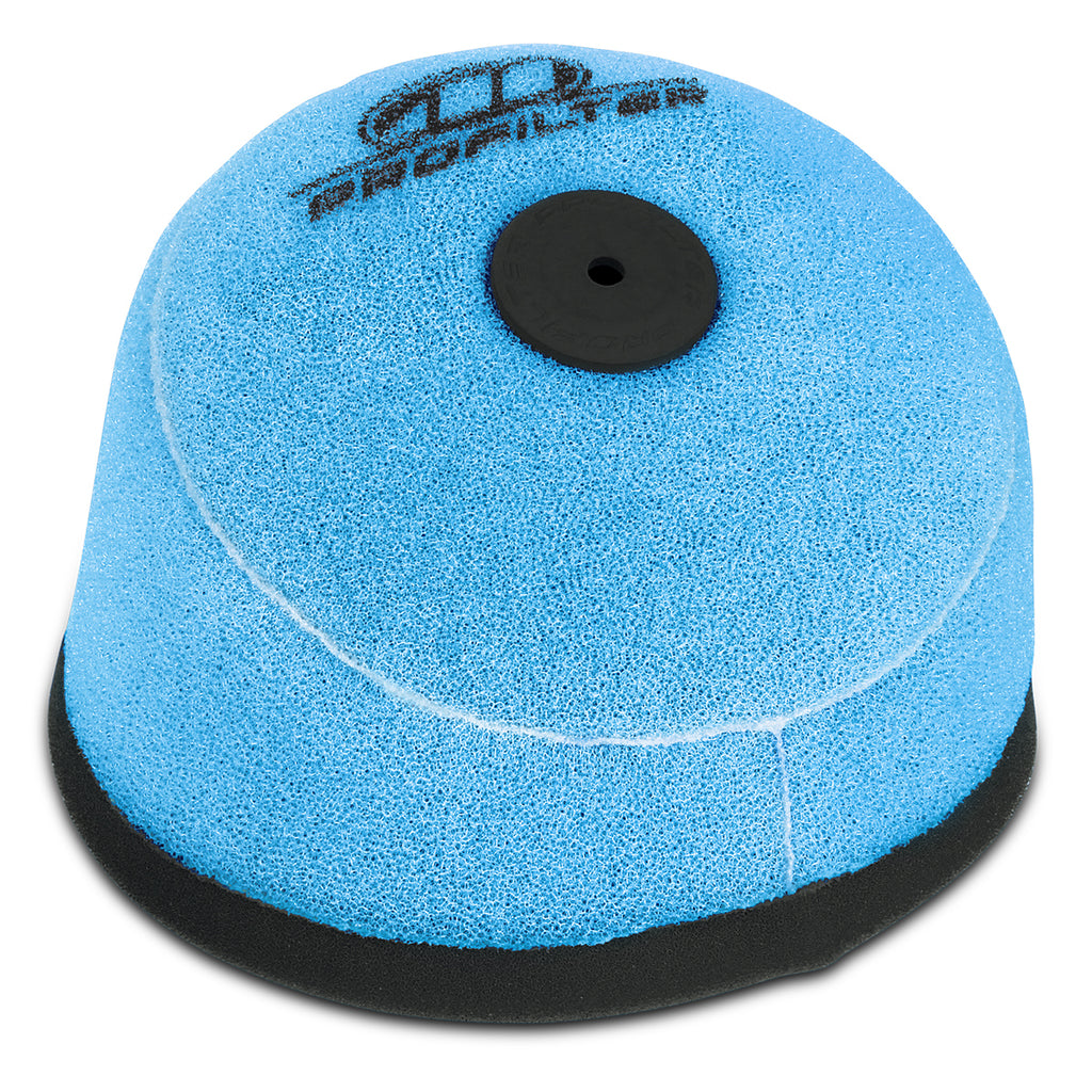 Pro Filter air filter ready to use, pre-oiled, for optimal air filtration, with a clean, brand-specific design and quality construction.