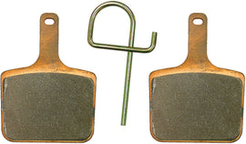 Pair of SP1 full metal brake pads for vehicles, shown in the image with visible metal backing and brake friction material.