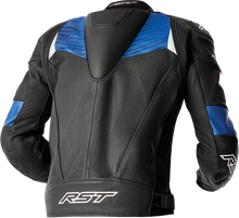 Load image into Gallery viewer, Tractech Evo D3o Jacket Blk/Blue Leather Xl