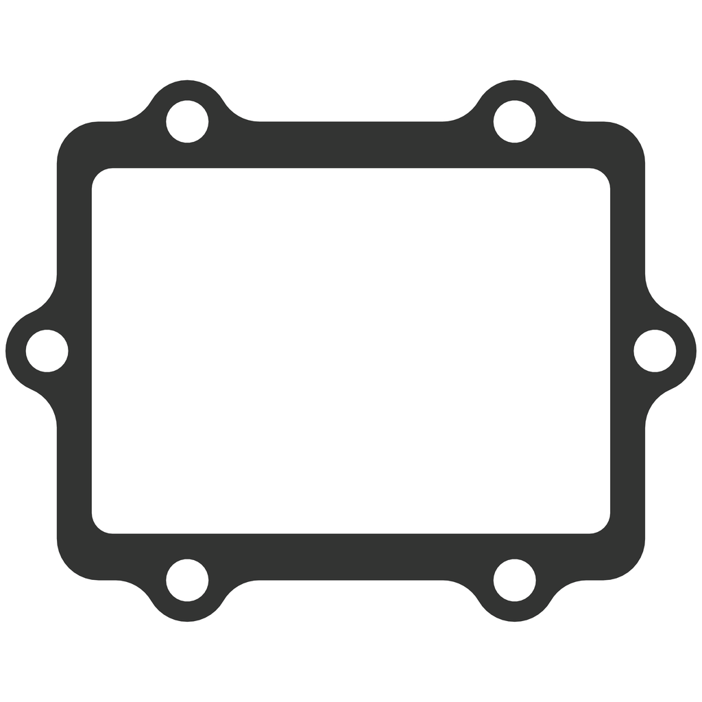 Moto Tassinari Delta Reed Gasket for Suzuki 59-6809, intake and fuel system component with black rubber and metal parts.