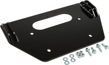 Load image into Gallery viewer, KFI Products ATV plow mount kit bracket with metal frame and mounting hardware for easy attachment.