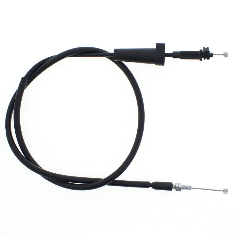 All Balls throttle cable 24-51092 for hydraulic control lines, showing the cable with connectors and protective casing.
