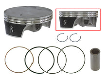 Load image into Gallery viewer, Namura forged piston kit for Suzuki 184-F30017, includes piston components with precision machining and durable construction.