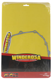 Vertex clutch cover gasket for Kawasaki, outer seal replacement, showing the gasket's detailed rubber seal and fitting edges.