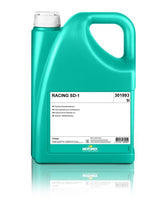 Load image into Gallery viewer, Motorex Racing SD-1 Shock Oil 5L container, automotive shock absorber lubricant, with label and product details visible.