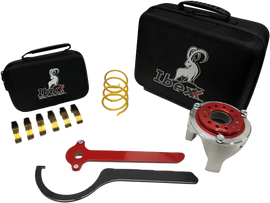 Ibexx Dirt 176 clutch kit can with clutch components, including clutch can and related parts, designed for dirt bikes.