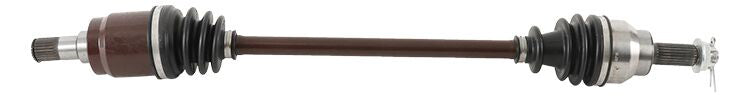 All Balls heavy-duty front axle with 6 ball bearings, featuring durable metal components and precise engineering for vehicle stability