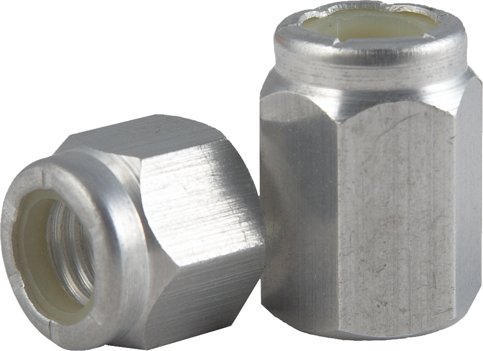 Stud Boy Power Tower locking nuts for tracks, 0.75-inch, shown in a 24-pack, designed for secure track assembly and stability.