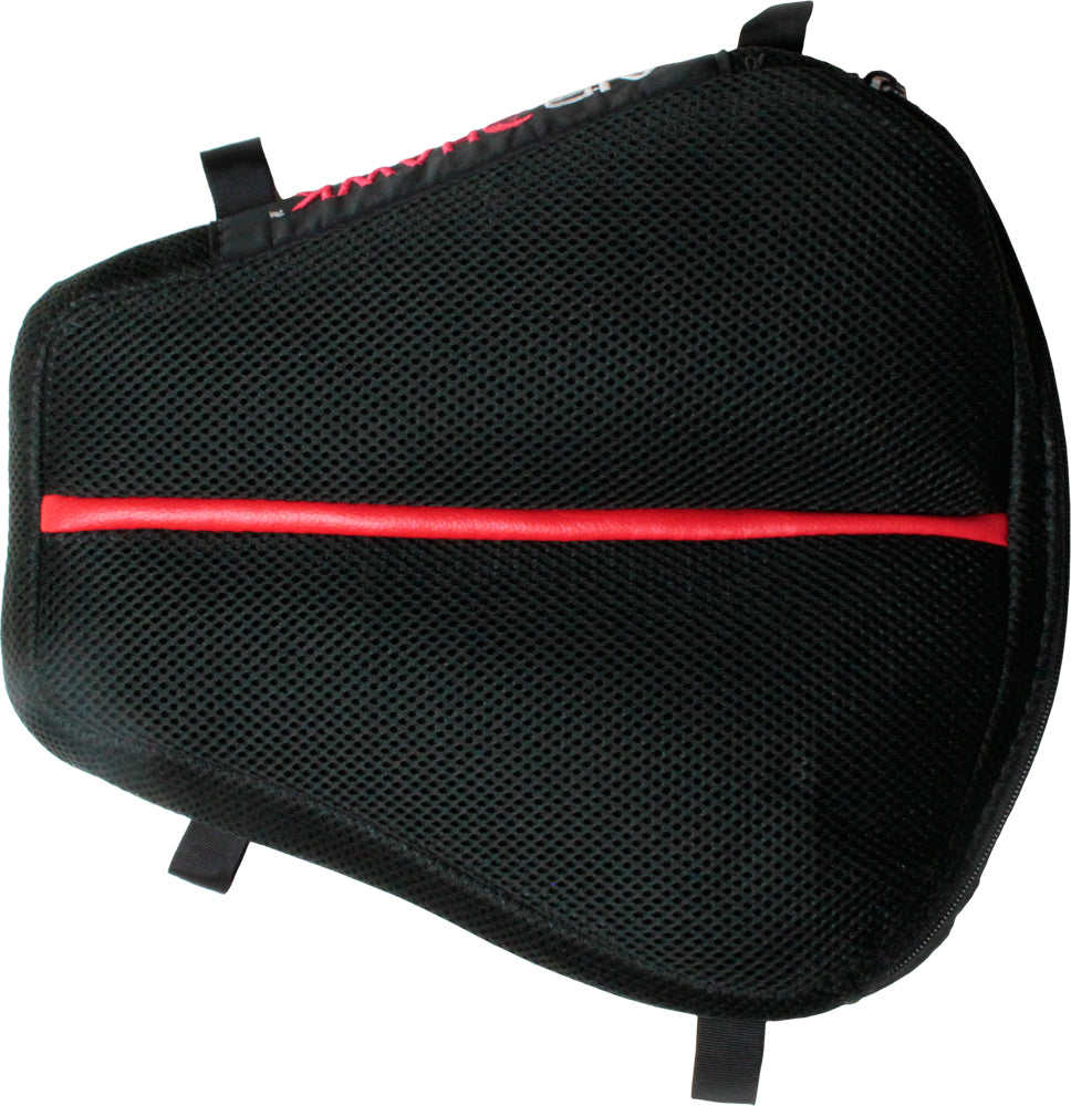 Airhawk Dualsport seat cushion 11x11 inches with ergonomic design for comfortable motorcycle seating.