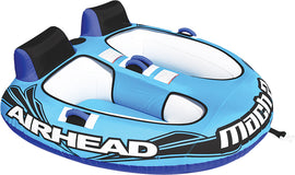 Airheads Mach 2 Tube watercraft towable with 69x69 inch size, designed for water fun and outdoor adventure.