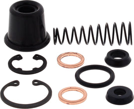 All Balls brake master cylinder rebuild kit 21-81062 with brake components and seals for motorcycle or vehicle braking system.