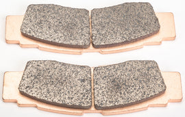 All Balls Sintered Brake Pad Kit showing black brake pads with metal backing plates for motorcycle or vehicle braking system.