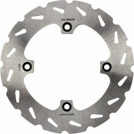 All Balls brake rotor 21-80089, a high-performance motorcycle brake component with vented design and durable metal construction.