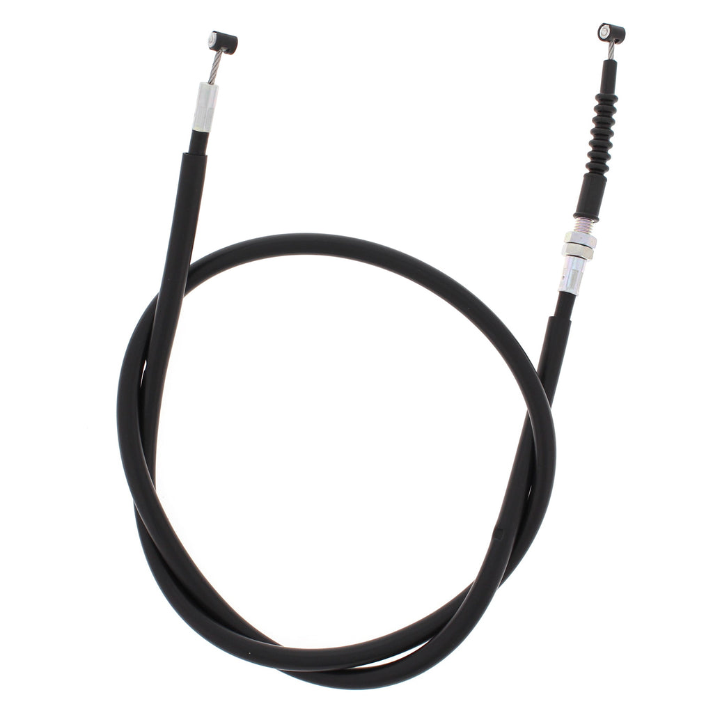 All Balls clutch cable 24-52024 for motorcycle hydraulic control lines, featuring durable black cable with metal fittings.