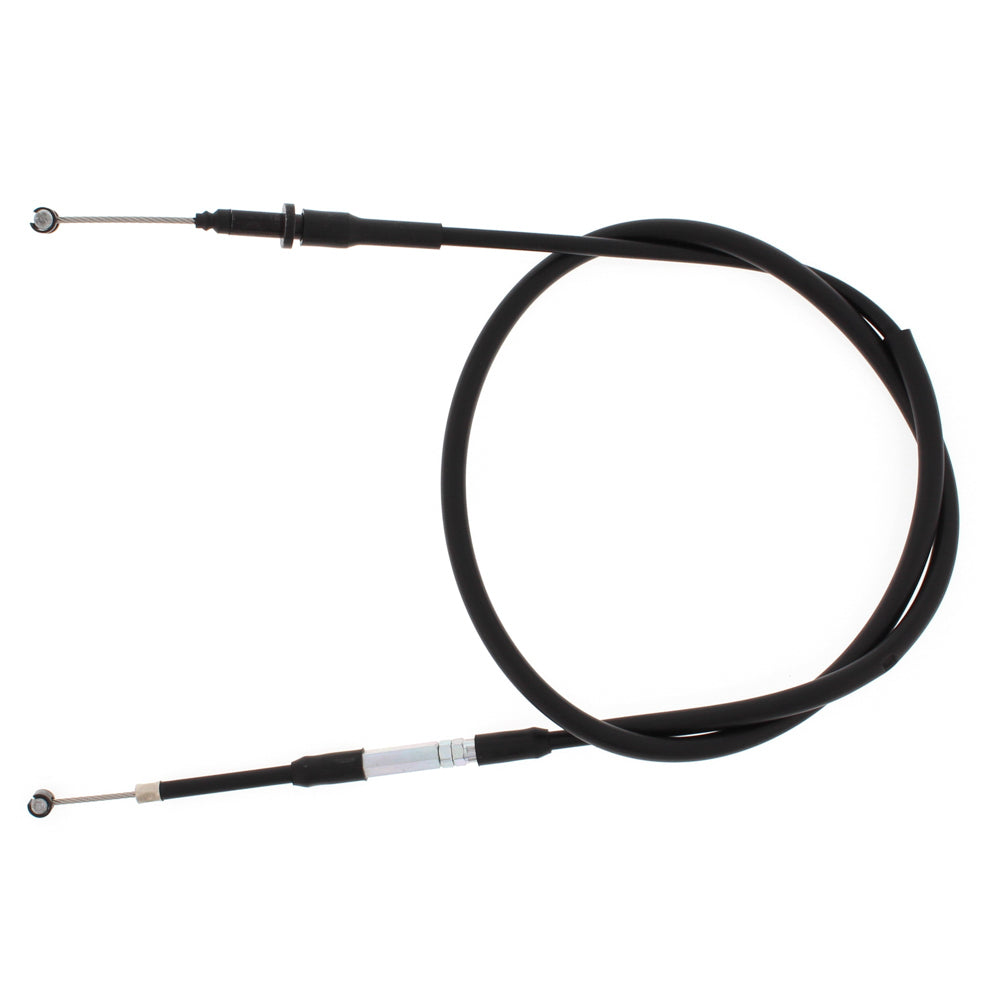 All Balls clutch cable 24-52085 for hydraulic control lines, showing the flexible metal cable and protective housing.
