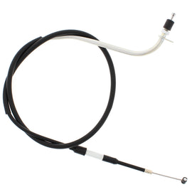 All Balls clutch cable 24-52102 for motorcycle hydraulic control lines, showing the black cable with metal fittings.