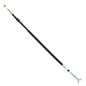 All Balls rear brake cable 24-54023 for motorcycle, showing the black cable with metal fittings at each end.