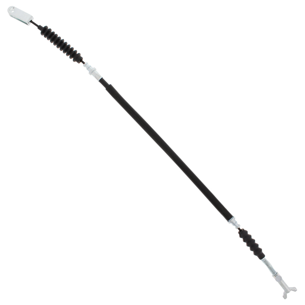 All Balls rear brake cable 24-54026 for cable and hydraulic control lines, showing the black cable with metal fittings.