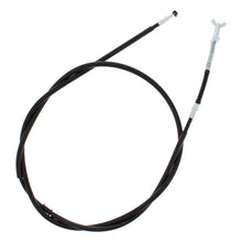 Load image into Gallery viewer, All Balls rear hand brake cable 24-54012 for motorcycle, showing the black control line with metal fittings.