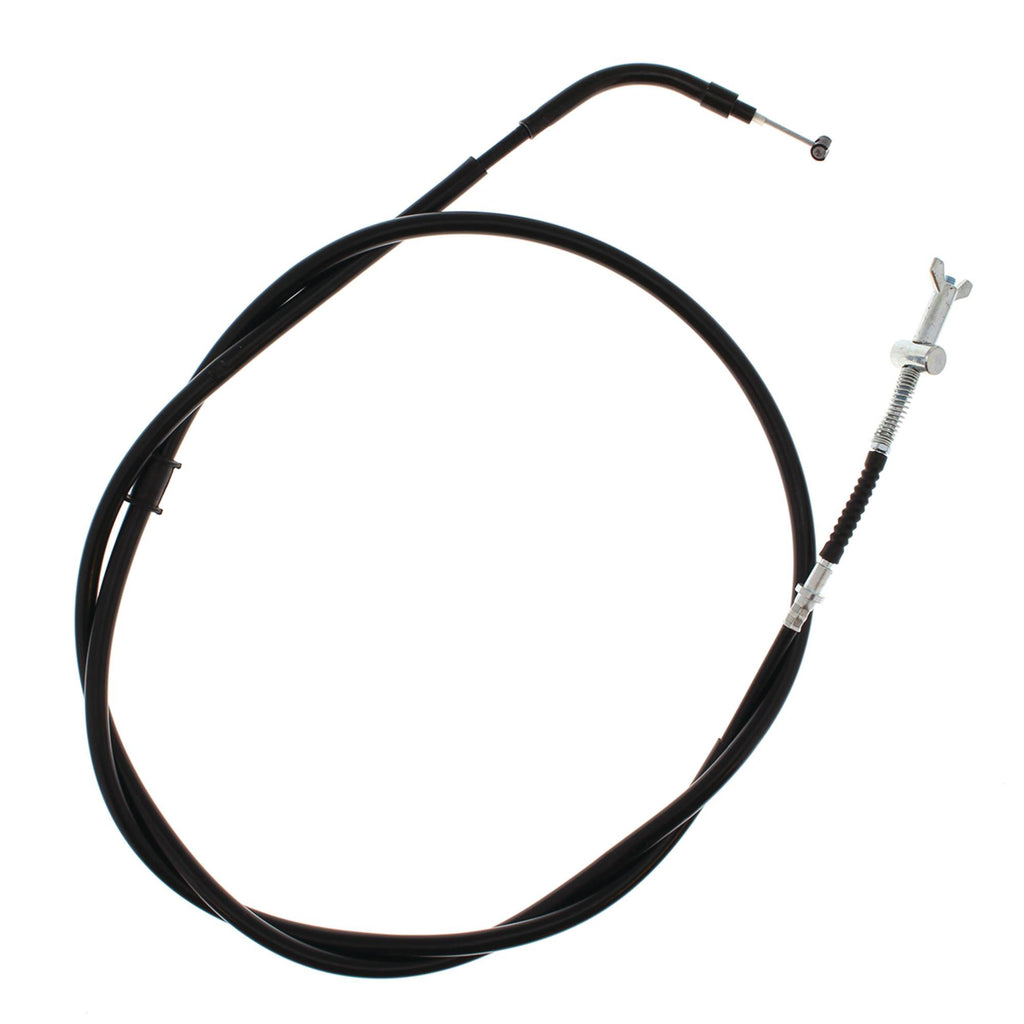 All Balls rear hand brake cable for hydraulic control lines, showing the cable with connectors and protective outer casing.